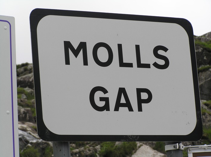 112Molls Gap Sign