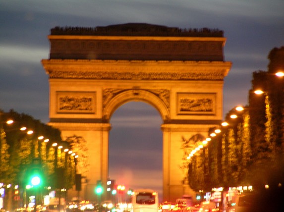 P102.Arc De Triomphe At Night