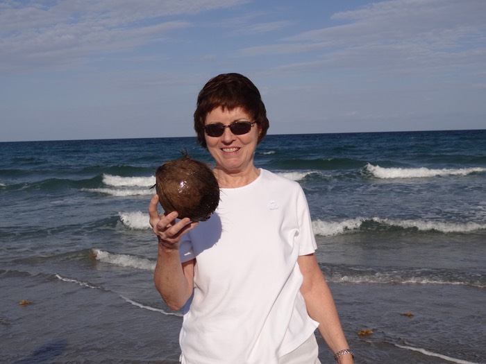 Sue withCoconut